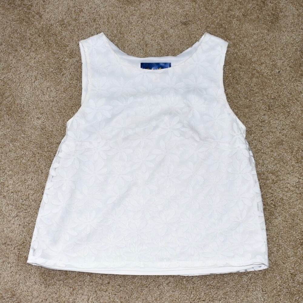 Cream Francesca’s tank top